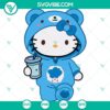 Cartoons, SVG Files, Hello Kitty Always There Bear SVG Cricut, Hello Kitty Care 14