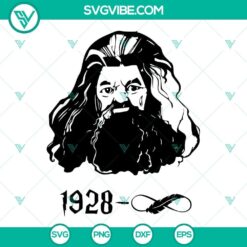 Hagrid RIP SVG file, Harry Potter-themed design for Cricut, featuring a tribute to beloved character in downloadable format.
