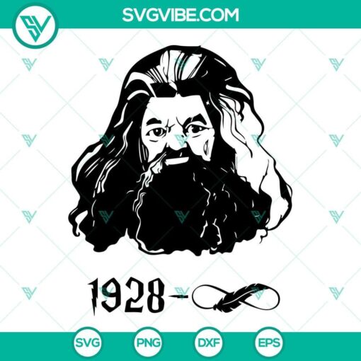 hagrid rip svg hagrid svg hagrid harry potter svg cricut silhouette vector clipart 4 mockup