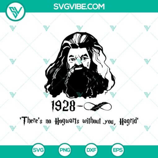 hagrid svg there is no hogwarts without you hagrid svg png dxf eps cut files 5 mockup