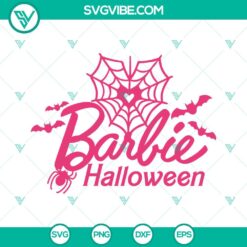 halloween barbie svg bundle mali boo barbie svg barbie halloween party svg png dxf eps files 10 mockup 1