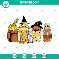 Halloween, SVG Files, Halloween Coffee SVG Image, Horror Halloween Coffee SVG 9