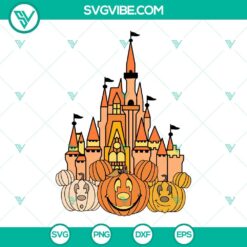 Disney, Halloween, SVG Files, Halloween Disney Castle SVG Download, Mickey 2