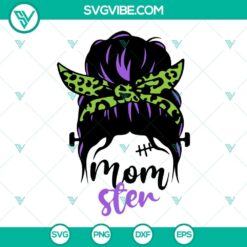Halloween Family SVG Files Bundle, Kids Halloween SVG Download, Momster Dadcula 8