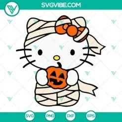 halloween hello kitty svg bundle hello kitty pumpkin svg boo kitty cat svg 4 mockup 1