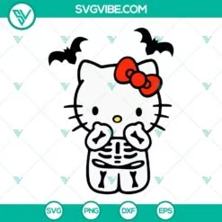 halloween hello kitty svg bundle hello kitty pumpkin svg boo kitty cat svg 5 mockup 1