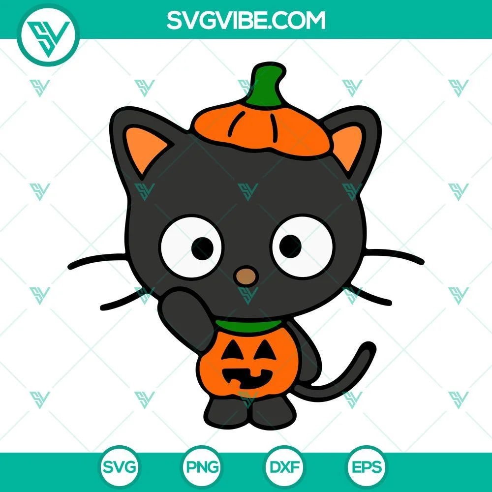 Halloween, SVG Files, Halloween Hello Kitty SVG Image Bundle, Hello Kitty 5