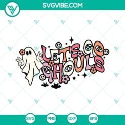 Halloween, SVG Files, Halloween Let’s Go Ghouls SVG Image, Halloween Ghost 2