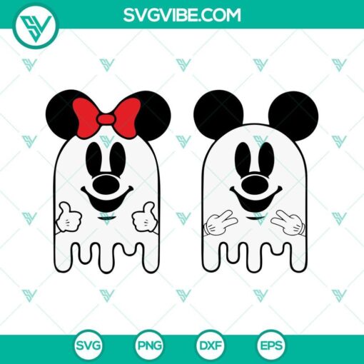 halloween mickey minnie ghost bundle svg mouse head ghost svg mickey halloween minnie halloween svg 4 mockup