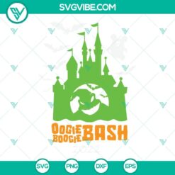 Halloween Oogie Boogie Bash 2022 SVG Files, Boo Bash Halloween 2022 design for crafting projects and decorations.