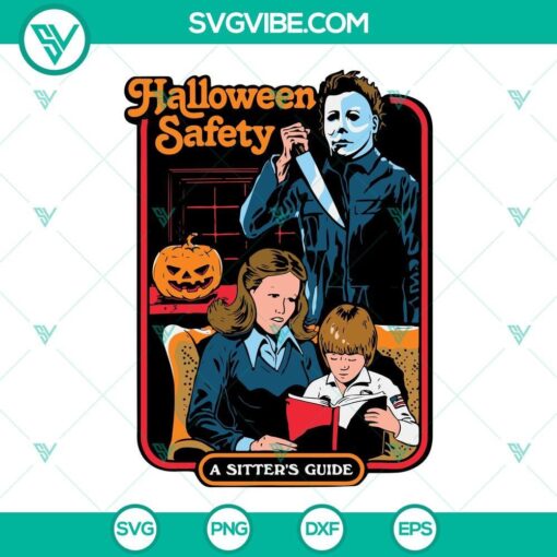 halloween safety michael myers svg horror movie svg halloween svg 5 mockup