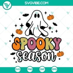 Halloween, SVG Files, Halloween Spooky Season SVG File, Ghost Halloween SVG 18