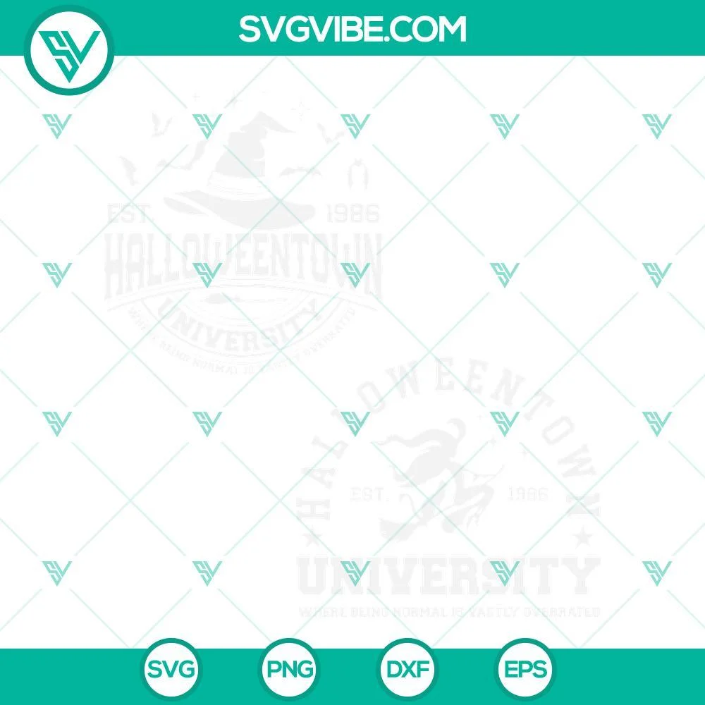 Halloween, SVG Files, Halloweentown University 2 Designs SVG Images, Halloween 1