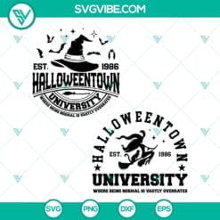 Halloween, SVG Files, Halloweentown University SVG Download Digital File, 2