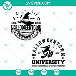 Halloween, SVG Files, Halloweentown University SVG Download, Halloween 2022 SVG 4