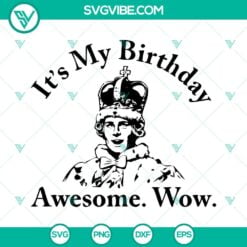 American, Musics, SVG Files, Hamilton George It’s My Birthday SVG Image, 23