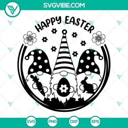 happy easter gnomes svg for cricut happy easter svg gnomes svg hello spring svg easter gnome svg 8 mockup