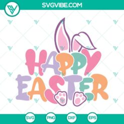 Easter, SVG Files, Happy Easter SVG Files, Easter SVG Image, Bunny Ears SVG 3