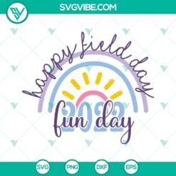 School, SVG Files, Happy Field Day SVG Files, School Fun Day SVG Download, 2