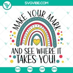Happy International Dot Day Svg, Make Your Mark And See Where It