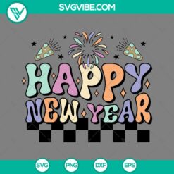 Happy New Year, SVG Files, Happy New Year 2024 SVG Image, New Year SVG Image 21