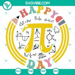 Pi Day, SVG Files, Happy Pi Day SVG Image, Math Symbol Teachers SVG Images, 15