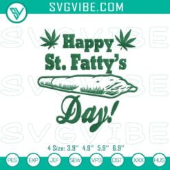 Embroidery Designs, St Patrick's Day Embroidery Designs, Happy St Fatty’s Day 3