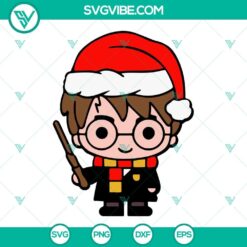 Harry Potter Christmas SVG File, Harry And Friends Christmas SVG Image 4