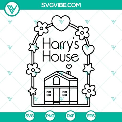 harry s house svg harry styles album svg png dxf eps digital files 10 mockup