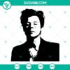 Harry Styles singer portrait in SVG, PNG, DXF, EPS cut files. Perfect for crafts and digital designs.