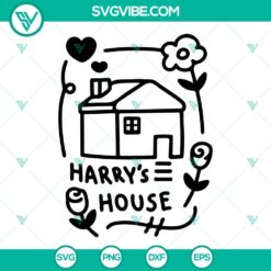 Harrys House SVG Files, Harry Styles SVG Download, Love On Tour 2023 SVG File PNG DXF