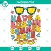 Bussin Summer, Bruh We Out, Teacher Last Day SVG downloads with trendy design for summer celebrations and end of school year.
