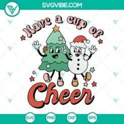 Christmas, SVG Files, Festive Af Christmas SVG Download DXF EPS PNG Cricut 3