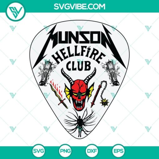 hellfire club svg eddie munson svg stranger things season 4 svg vecna svg 9 mockup