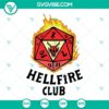 Hellfire Club and Stranger Things 4 SVG designs featuring iconic symbols and characters from the popular TV series. Perfect for fans!