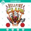 Hellfire Club, Stranger Things Season 4, and Dungeons and Dragons themed SVG files for digital projects.