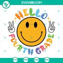 hello back to school svg bundle first day of school svg back to school smiley svg hello grade svg 2 mockup