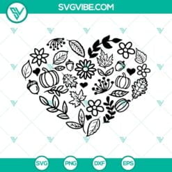 Fall, SVG Files, Hello Fall SVG Files, Autumn SVG Download, Autumn Leaves SVG 7