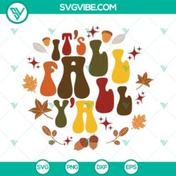 Fall, SVG Files, Hello Fall SVG Download, Itâ€™s Fall Yâ€™all SVG 3