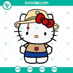 Hello Kitty Bad Bunny SVG Images, Hello Kitty Un Verano Sin Ti SVG Image PNG