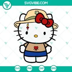 Cartoons, Musics, SVG Files, Hello Kitty Bad Bunny SVG Images, Hello Kitty Un 2