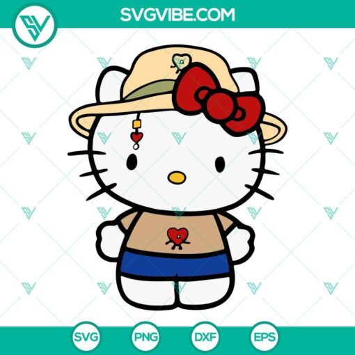 hello kitty bad bunny svg hello kitty un verano sin ti svg png dxf eps cut files 10 mockup