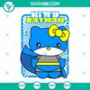 Hello Kitty Batman SVG file for download, featuring cute Hello Kitty superhero design in PNG, DXF, and EPS formats.