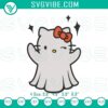 Hello Kitty Boo Ghost Halloween Embroidery Designs, Scary Sanrio Patterns - Instant Download, perfect for Halloween crafts and projects.