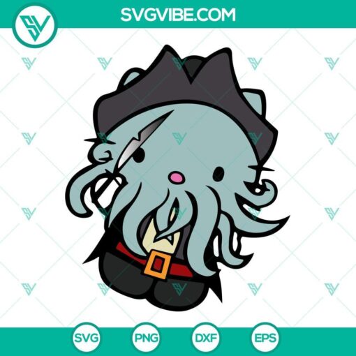 hello kitty davy jones svg pirates of the caribbean svg png dxf eps 10 mockup