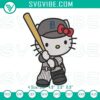 Hello Kitty Detroit Tigers embroidery designs with MLB Tigers Kitty pattern, ideal for crafting and fan merch.
