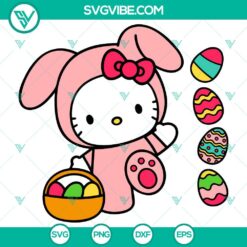 Cartoons, Easter, SVG Files, Hello Kitty Easter Egss Cricut SVG, Hello Kitty 7