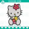 Embroidery Designs, Hello Kitty Cow With Lollipop Embroidery Designs, Funny 14