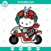 Hello Kitty Kamen Rider SVG design compatible with Cricut in PNG, DXF, and EPS formats for crafting.
