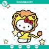 Cartoons, SVG Files, Hello Kitty Capricorn SVG Images, Baby Hello Kitty SVG 13